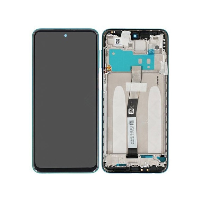 Pantalla completa original con marco Xiaomi Redmi Note 9 Pro Verde Tropical