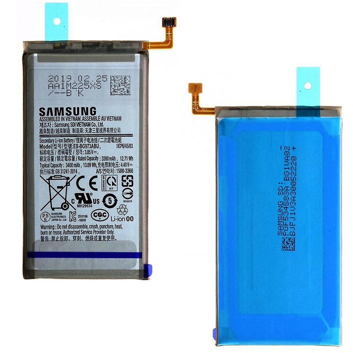 Bateria Original con adhesivo Samsung Galaxy S10 G973