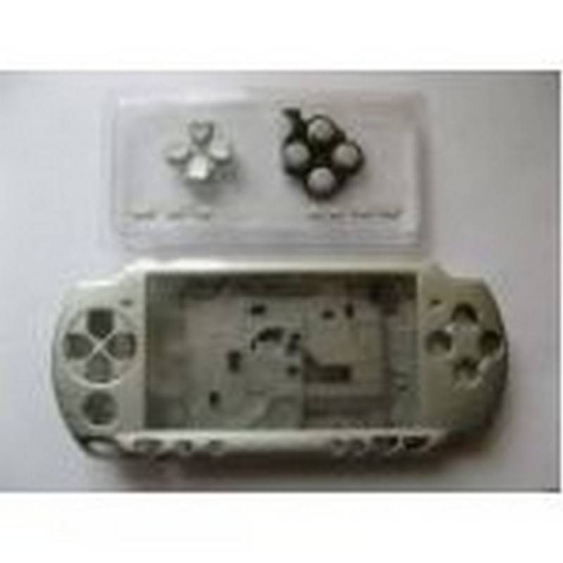 PSP 3000 CARCASA COMPLETA GRIS