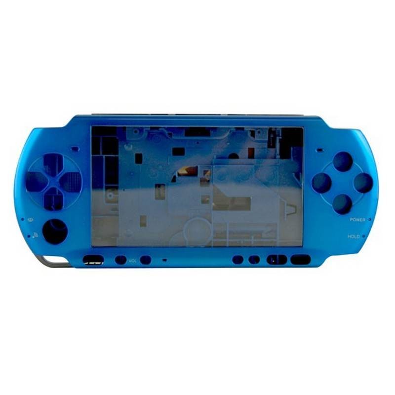 PSP 3000 CARCASA COMPLETA AZUL