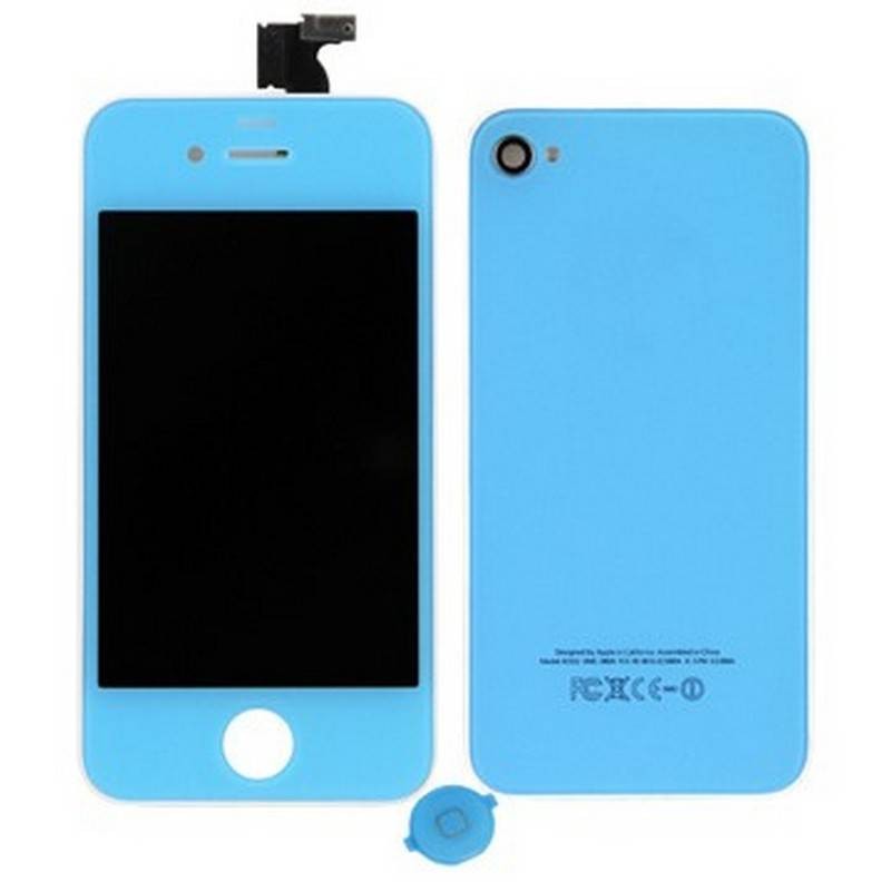 KIT IPHONE 4 AZUL CIELO