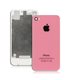 CARCASA TRASERA, TAPA DE BATERÍA ROSA PARA IPHONE 4S