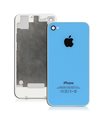 carcaça traseira, tapa de bateria azul para iPhone 4S
