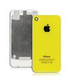 carcaça traseira, tapa de bateria amarillo para iPhone 4S