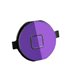 BOTON HOME IPHONE 4 DE ESPEJO COLOR PURPURA