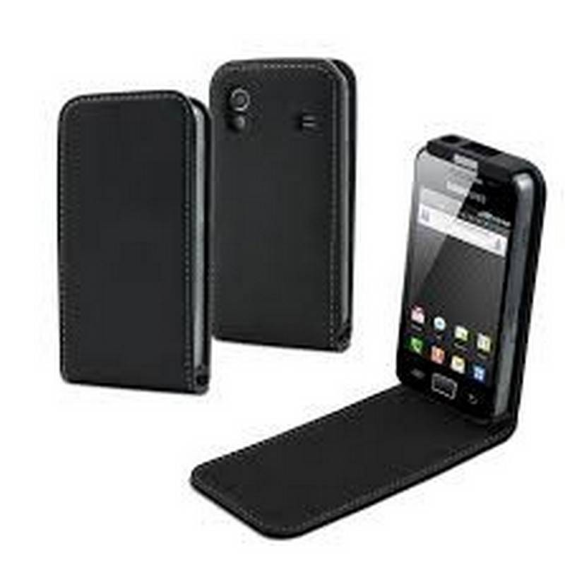 FUNDA PARA SAMSUNG GALAXY ACE S5830 - CUERO PRETO