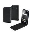 FUNDA para Samsung Galaxy ACE S5830 - CUERO NEGRO
