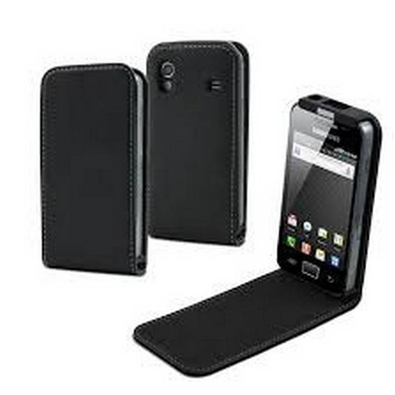 FUNDA PARA SAMSUNG GALAXY ACE S5830 - CUERO PRETO