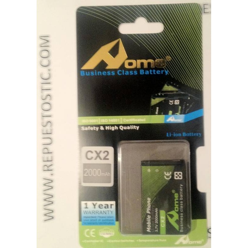 Bateria para BlackBerry CX2