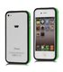 Bumper iphone 4/S verde y negro
