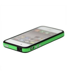 Bumper iphone 4/S verde e preto