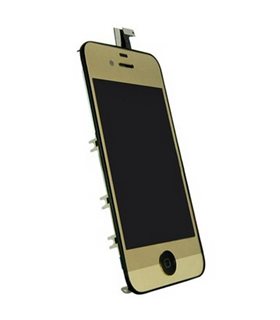 KIT IPHONE 4 ORO ESPEJO