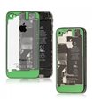 tapa iPhone 4 TRASPARENTE y VERde