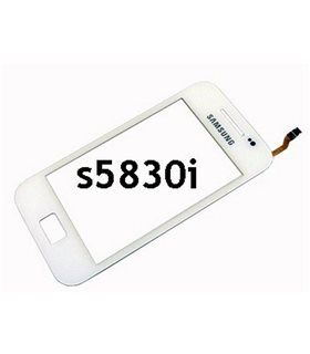 Ecrã táctil Samsung S5839i, S5830i Galaxy ACE. branco