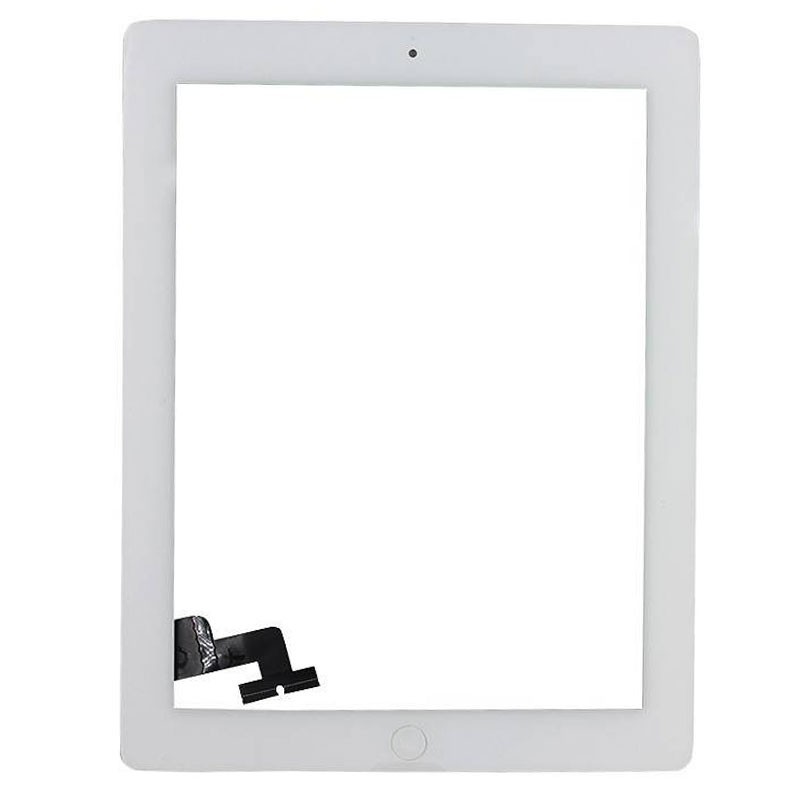 ✓ Pantalla tactil iPad 2 digitalizador Blanco con boton home Wifi + 3G.  Comprar ahora