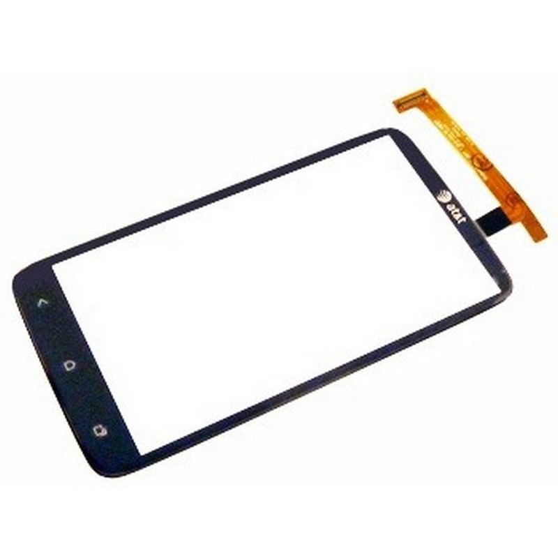 Ecrã digitalizadora, ventana táctil preta cubre display de HTC ONE X S720e