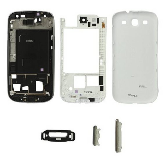 carcaça completa branca para samsung s3