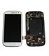 Ecrã completa + carcaça frontal samsung Galaxy S3 LTE i9305 cor branco