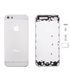 carcasa tapa trasera iphone 5s color plata