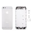 carcaça tapa traseira iphone 5s cor plata