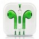 Auriculares Cascos con Micrófono y Control Volumen iPhone verde