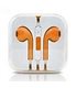 Auriculares Cascos con Micrófono y Control Volumen iPhone naranja