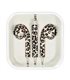 Fone de ouvidoes Cascos com Micrófono e Control Volume iphone, estampado leopardo
