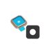 lente de camara trasera Samsung Galaxy S5 G900F dorado