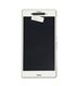 Pantalla completa con marco xperia z3 blanca