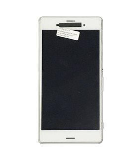 Ecrã completa com marco xperia z3 branca