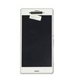 Pantalla completa con marco xperia z3 blanca