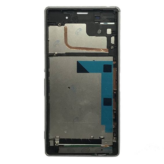 Pantalla completa con marco xperia z3 blanca