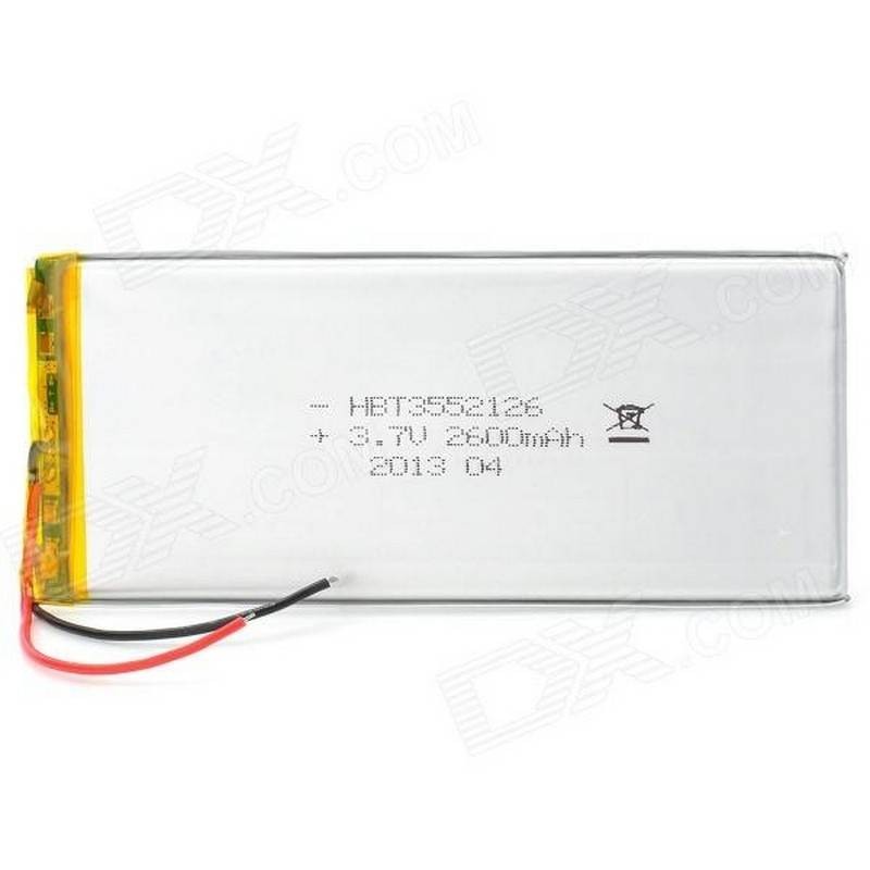 Bateria universal para tablet 3.7V 5000mAh