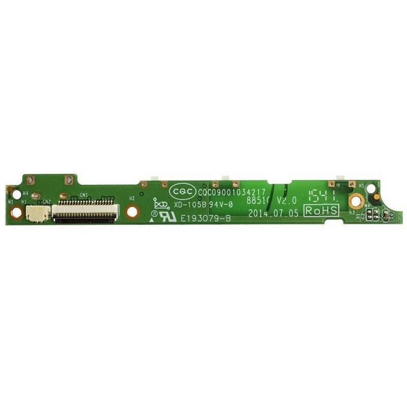 Placa auxiliar con botones laterales para BQ Tesla 2 W8 / W10 ORIGINAL