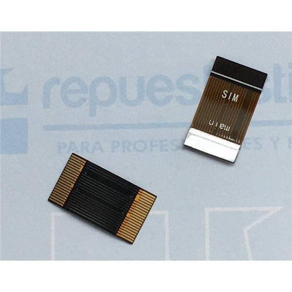 Flex conexión, modulo lector sim Bq Edison 3