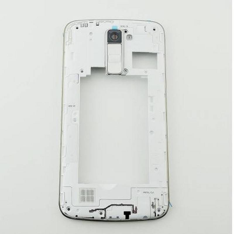 Carcaça intermedia branca para LG K10 K420N