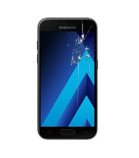Reparaçao Ecrã Original Samsung A3 2017 A320 preto