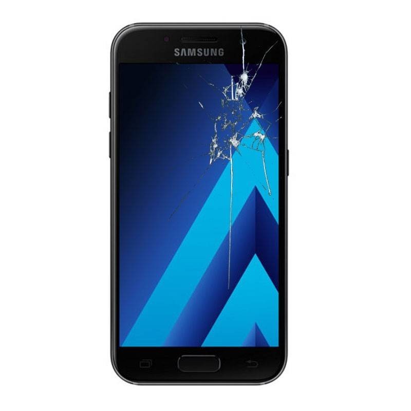 Reparaçao Ecrã Original Samsung A3 2017 A320 preto