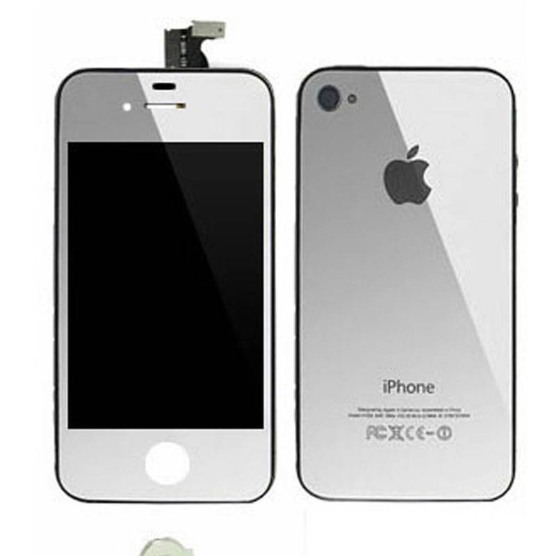 KIT RECAMBIO PANTALLA (Display) COMPLETA + TAPA TRASERA + BOTON HOME para iPhone 4S en COLOR ORO