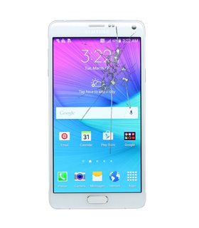 Reparaçao Ecrã Original Samsung NOTE4 N910F BLANCA