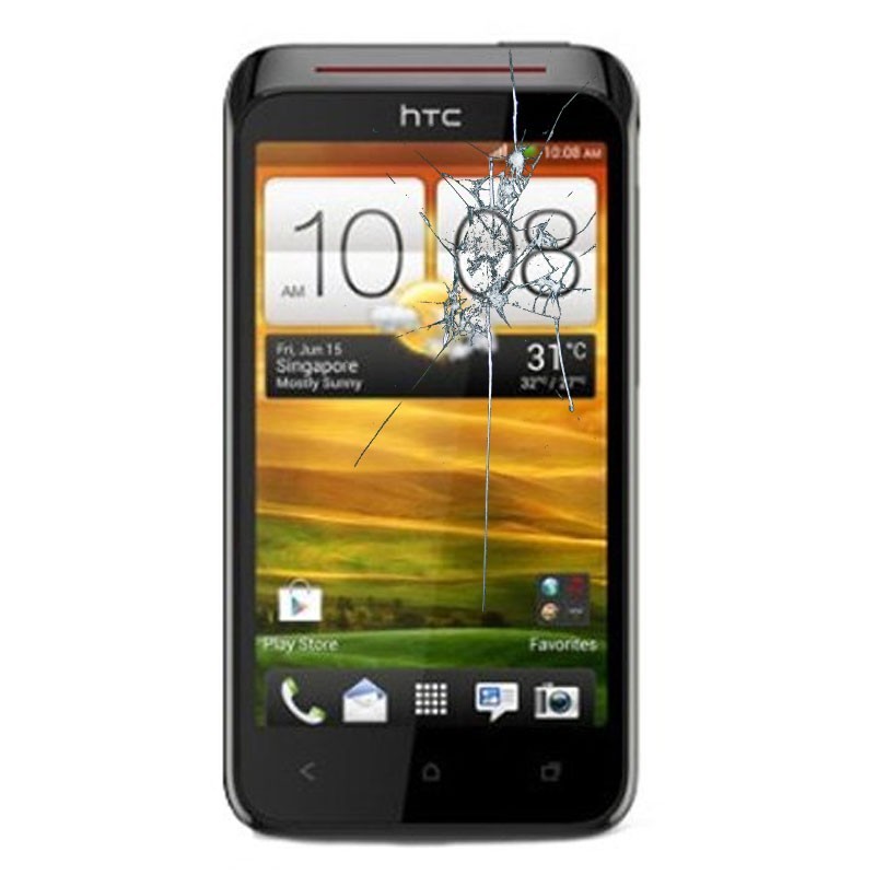 Reparacion pantalla HTC DESIRE VC T328D NEGRA