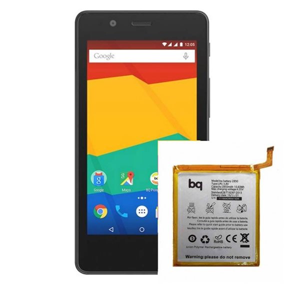 Reparación/ cambio bateria  ORIGINAL BQ AQUARIUS E5 4G