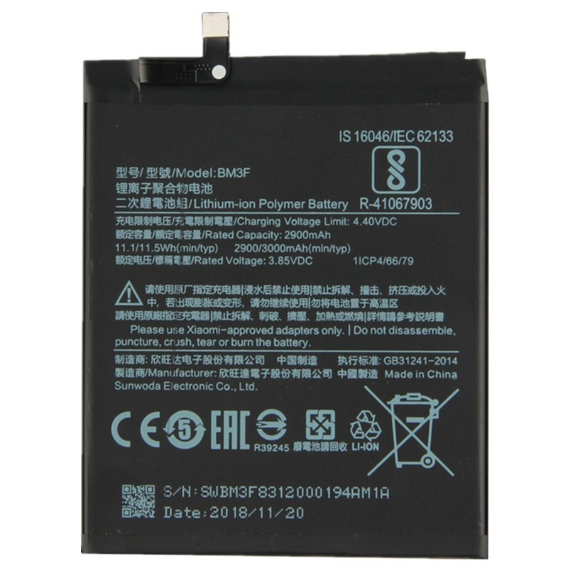 Bateria BM3F para Xiaomi Mi 8 Pro