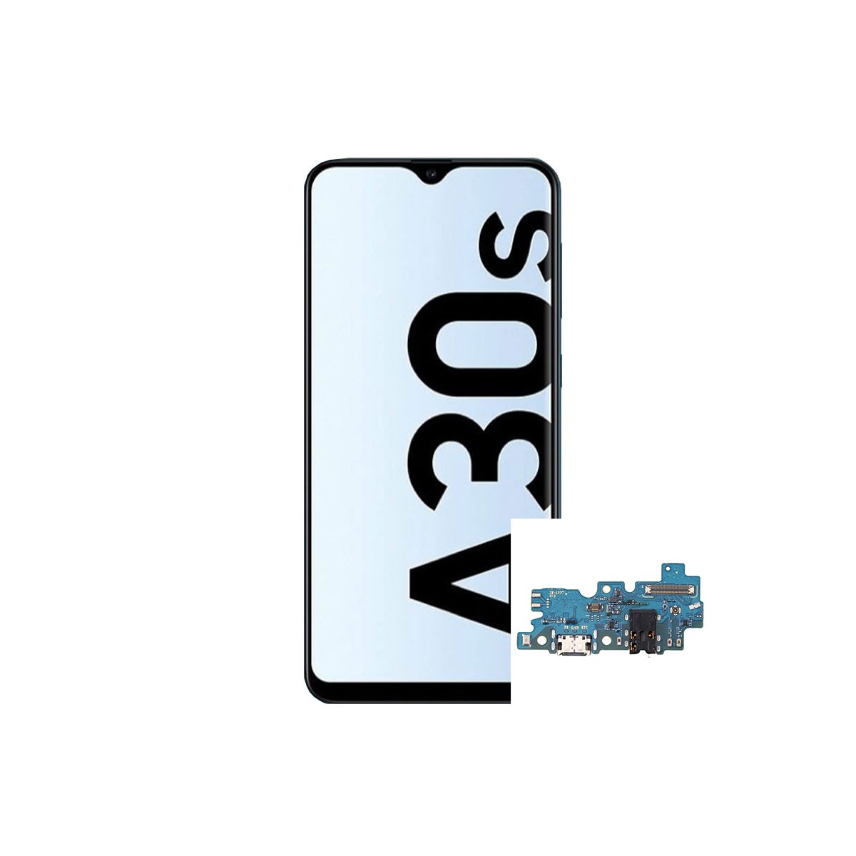 Reparacion Conector de carga Samsung Galaxy A30s SM-A307F
