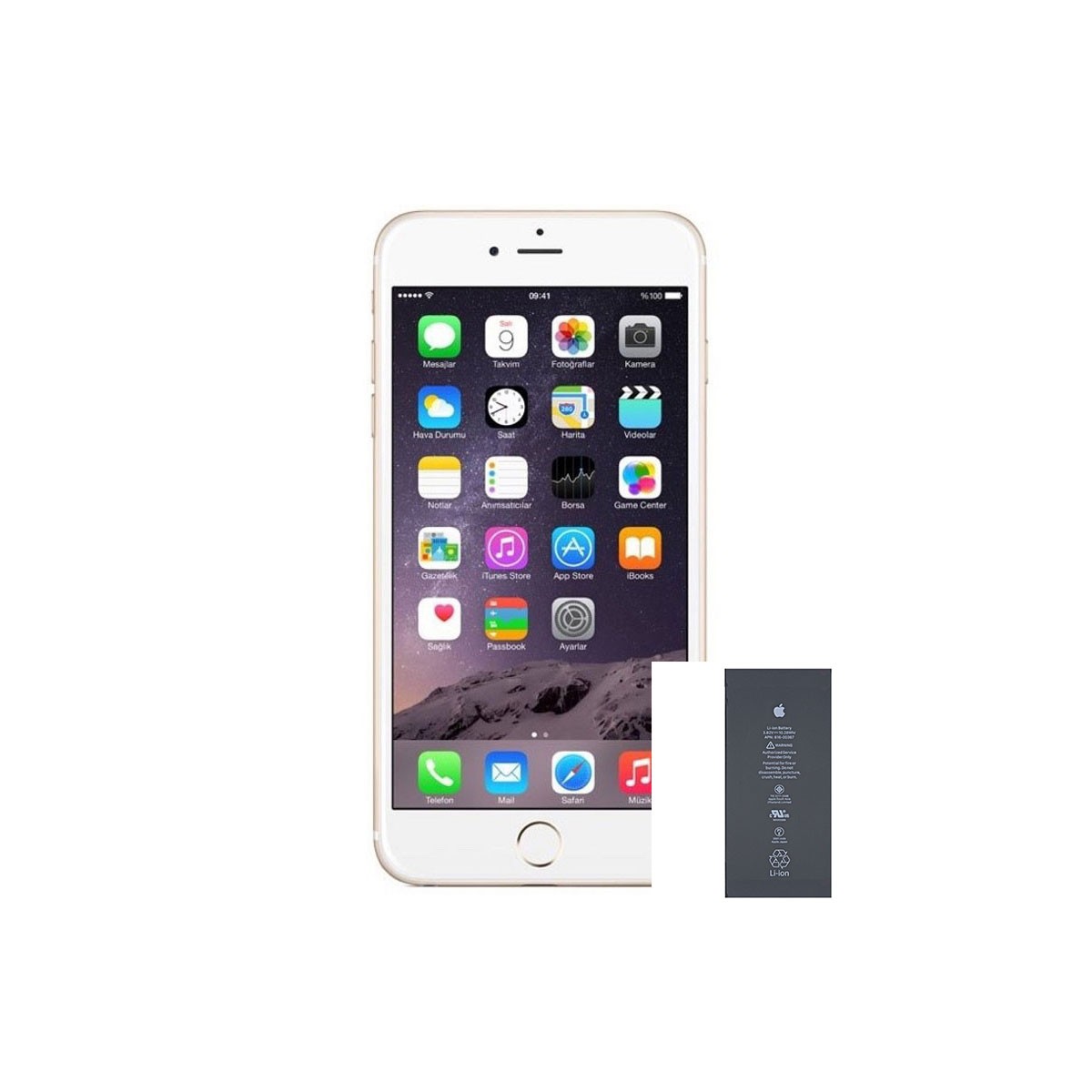 Reparacion /cambio de Pantalla completa + bateria para iPhone 7 Plus (A1661, A1784)