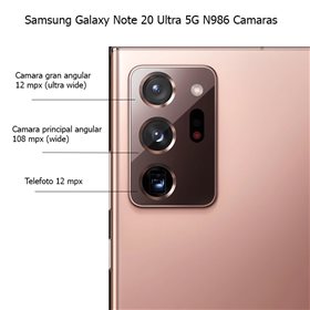 Reparacion/ cambio Camara trasera gran angular original Samsung Galaxy Note 20 Ultra 5G N986