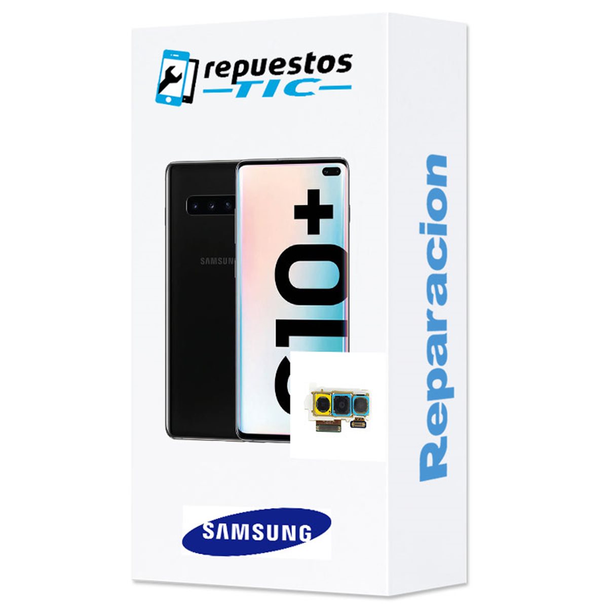 Reparacion Camara trasera triple Samsung Galaxy S10 Plus G975
