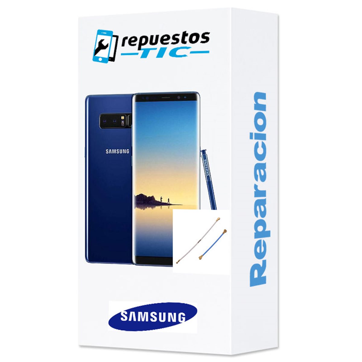 Reparacion/ cambio Cable antena coaxial Samsung Galaxy Note 8 N950F