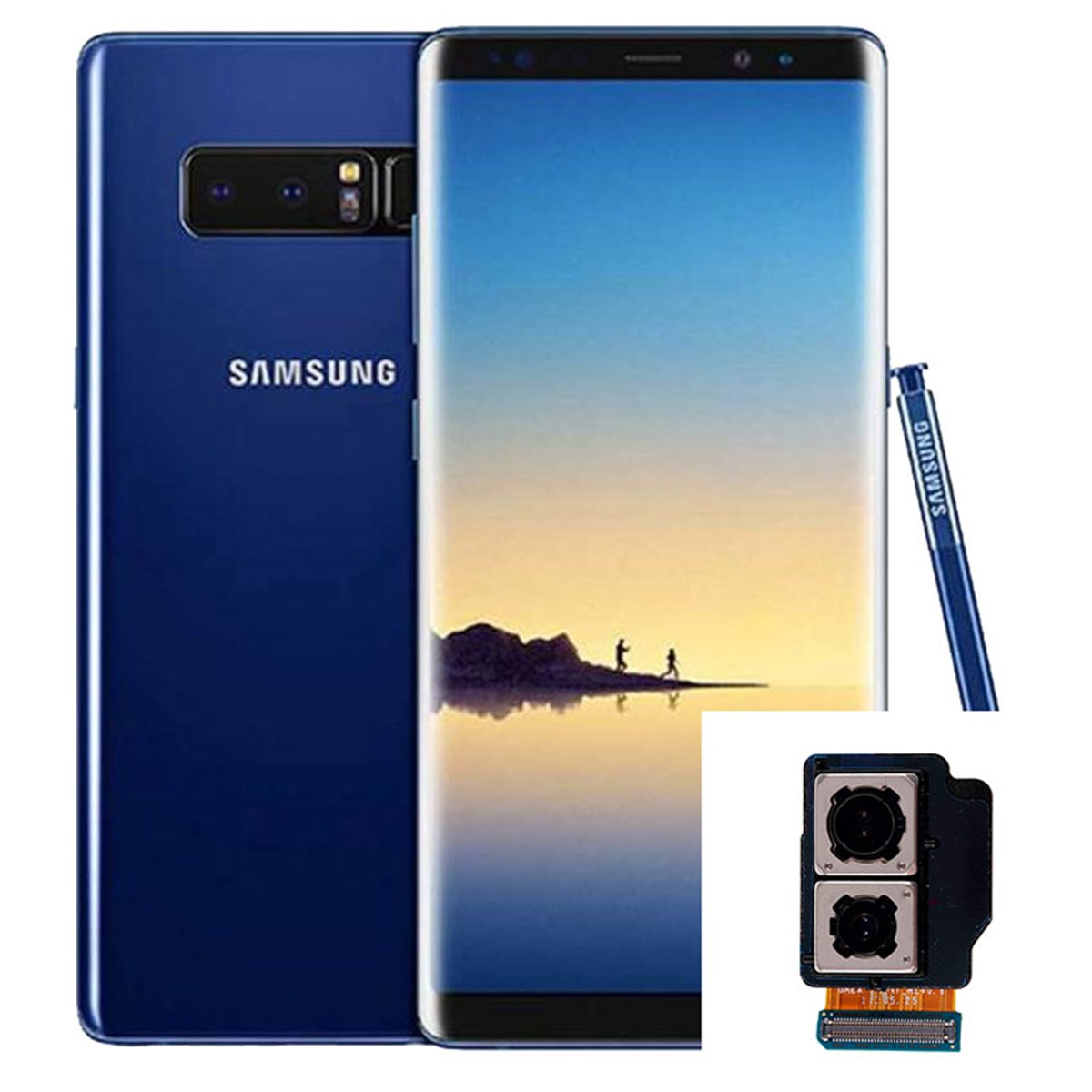 Reparacion/ cambio Camara trasera Samsung Galaxy Note 8 N950F