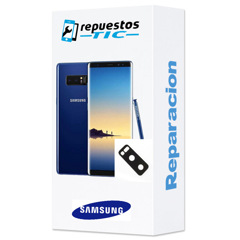 Reparacion/ cambio Lente Camara trasera Samsung Galaxy Note 8 N950F